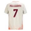 Officiële Voetbalshirt AS Roma Pellegrini 7 Uit 2024-25 - Heren